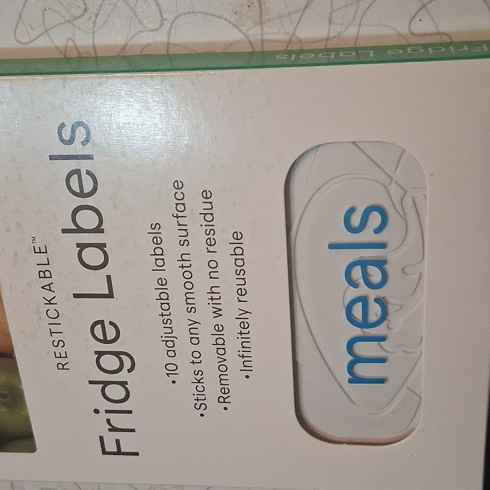 Restickable Fridge Labels - Picture 2 of 4